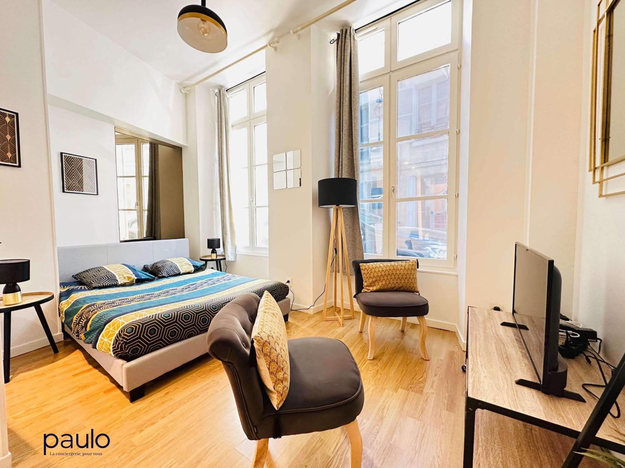Studio Chaleureux Laon Exterior foto